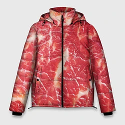 Куртка зимняя мужская Мясо, цвет: 3D-красный