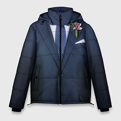 Куртка зимняя мужская Жених, цвет: 3D-черный