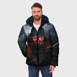 Куртка зимняя мужская Fallout: New Vegas, цвет: 3D-красный — фото 2