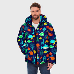 Куртка зимняя мужская Аква мир, цвет: 3D-черный — фото 2