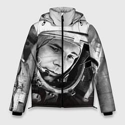 Куртка зимняя мужская Юрий Гагарин, цвет: 3D-красный