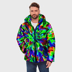 Куртка зимняя мужская Оксид красок, цвет: 3D-черный — фото 2