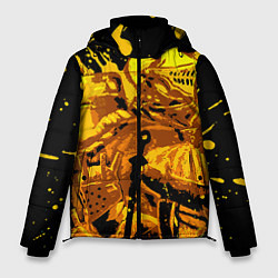 Куртка зимняя мужская Dark Souls: Gold Knight, цвет: 3D-черный