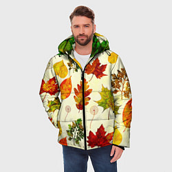 Куртка зимняя мужская Осень, цвет: 3D-красный — фото 2