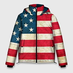 Куртка зимняя мужская США, цвет: 3D-черный