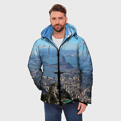 Куртка зимняя мужская Рио-де-Жанейро, цвет: 3D-светло-серый — фото 2