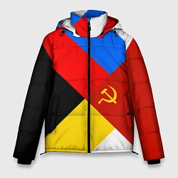 Куртка зимняя мужская Вечная Россия, цвет: 3D-черный