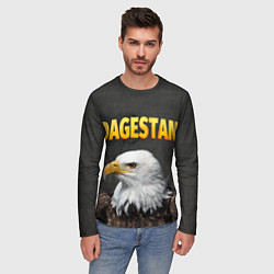 Лонгслив мужской Dagestan Eagle, цвет: 3D-принт — фото 2