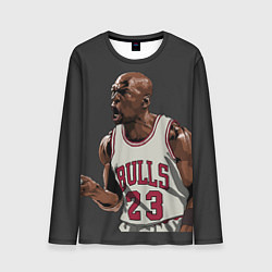 Лонгслив мужской Bulls 23: Jordan, цвет: 3D-принт