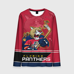 Лонгслив мужской Florida Panthers, цвет: 3D-принт