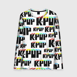 Мужской лонгслив K-pop Pattern