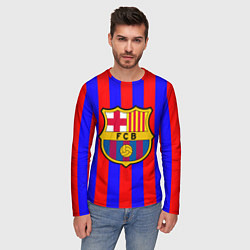Лонгслив мужской Barca FCB Club, цвет: 3D-принт — фото 2
