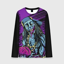 Лонгслив мужской Lil Wayne Art, цвет: 3D-принт