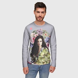 Лонгслив мужской Lorde Floral, цвет: 3D-принт — фото 2