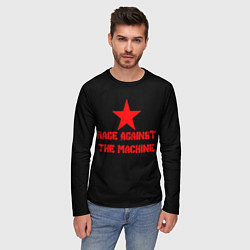Лонгслив мужской Rage Against the Machine - red star, цвет: 3D-принт — фото 2