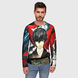 Лонгслив мужской Persona 5, цвет: 3D-принт — фото 2