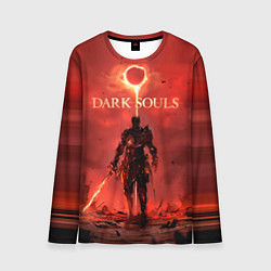 Мужской лонгслив Dark Souls: Red Sunrise