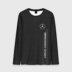 Лонгслив мужской Mercedes AMG: Sport Line, цвет: 3D-принт