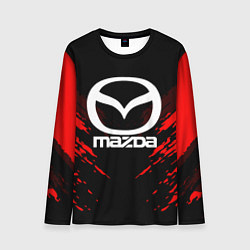 Лонгслив мужской Mazda: Red Anger, цвет: 3D-принт