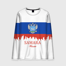 Лонгслив мужской Samara: Russia, цвет: 3D-принт