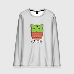 Лонгслив мужской Cactus Catcus, цвет: 3D-принт