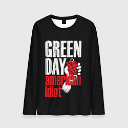 Лонгслив мужской Green Day: American Idiot, цвет: 3D-принт