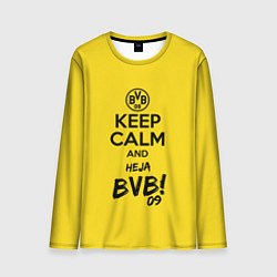 Мужской лонгслив Keep Calm & Heja BVB