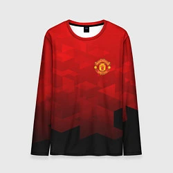 Мужской лонгслив FC Man UTD: Red Poly