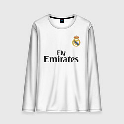 Лонгслив мужской FC Real Madrid: Ramos Home 18-19, цвет: 3D-принт