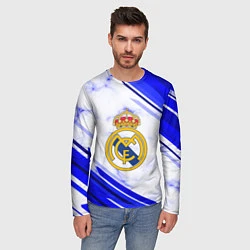 Лонгслив мужской Real Madrid, цвет: 3D-принт — фото 2