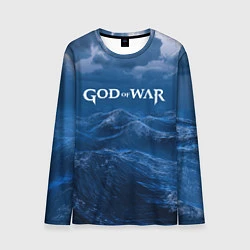 Лонгслив мужской God of War: Rage of the waves, цвет: 3D-принт