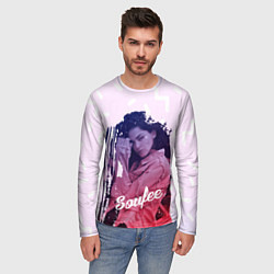 Лонгслив мужской Soufee, цвет: 3D-принт — фото 2