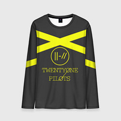 Мужской лонгслив Twenty One Pilots: Yellow Lines