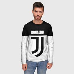 Лонгслив мужской Ronaldo Juve, цвет: 3D-принт — фото 2