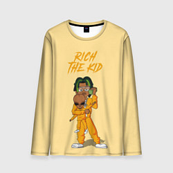 Лонгслив мужской Rich The Kid, цвет: 3D-принт