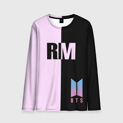 Лонгслив мужской BTS RM, цвет: 3D-принт