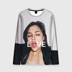 Мужской лонгслив Sasha Grey: LOVE