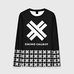 Лонгслив мужской Eskimo Callboy: Cross, цвет: 3D-принт