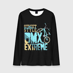 Лонгслив мужской BMX Extreme, цвет: 3D-принт