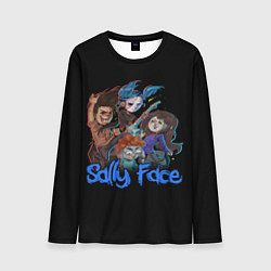 Лонгслив мужской Sally Face: Rock Band, цвет: 3D-принт