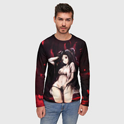 Лонгслив мужской Милый дьявол, цвет: 3D-принт — фото 2