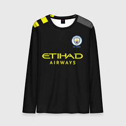 Мужской лонгслив Manchester City away 19-20