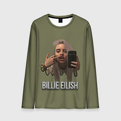 Лонгслив мужской BILLIE EILISH, цвет: 3D-принт