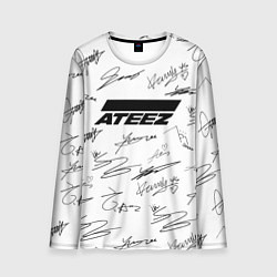 Мужской лонгслив ATEEZ АВТОГРАФЫ