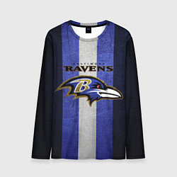 Лонгслив мужской Baltimore Ravens, цвет: 3D-принт