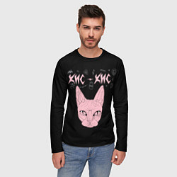 Лонгслив мужской Кис-Кис, цвет: 3D-принт — фото 2