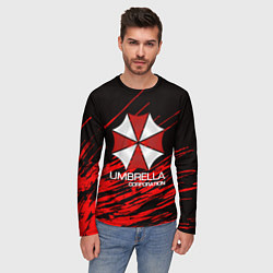 Лонгслив мужской UMBRELLA CORP, цвет: 3D-принт — фото 2