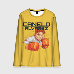 Лонгслив мужской Canelo Alvarez, цвет: 3D-принт