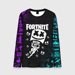 Лонгслив мужской Fortnite x Marshmello x Games, цвет: 3D-принт