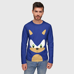 Лонгслив мужской СОНИК, цвет: 3D-принт — фото 2